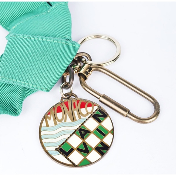 Lanvin “Monaco” Bow Bag Charm - Picture 2 of 3